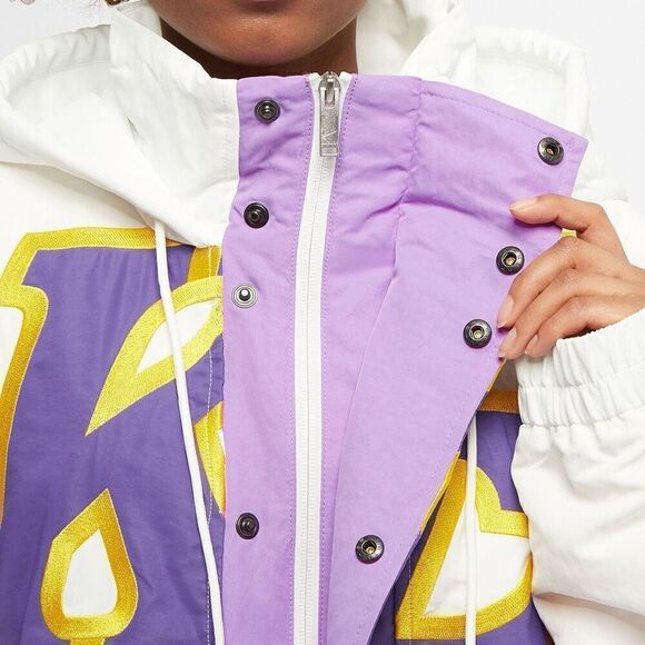Nike x AMBUSH Los Angeles Lakers Kobe Bryant Sz M Water Repellent Coat Jacket ne - Picture 5 of 14